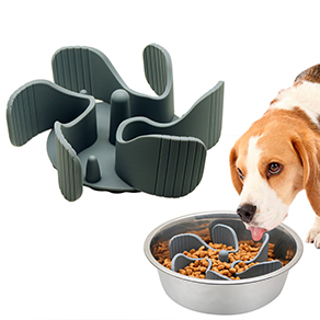 Spiral-shaped Pet Slow Feeder Insert