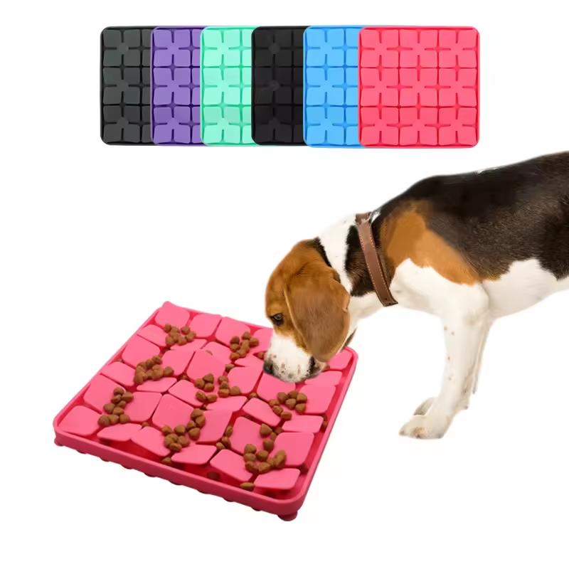 Square Flower Snuffle Mat(S size)