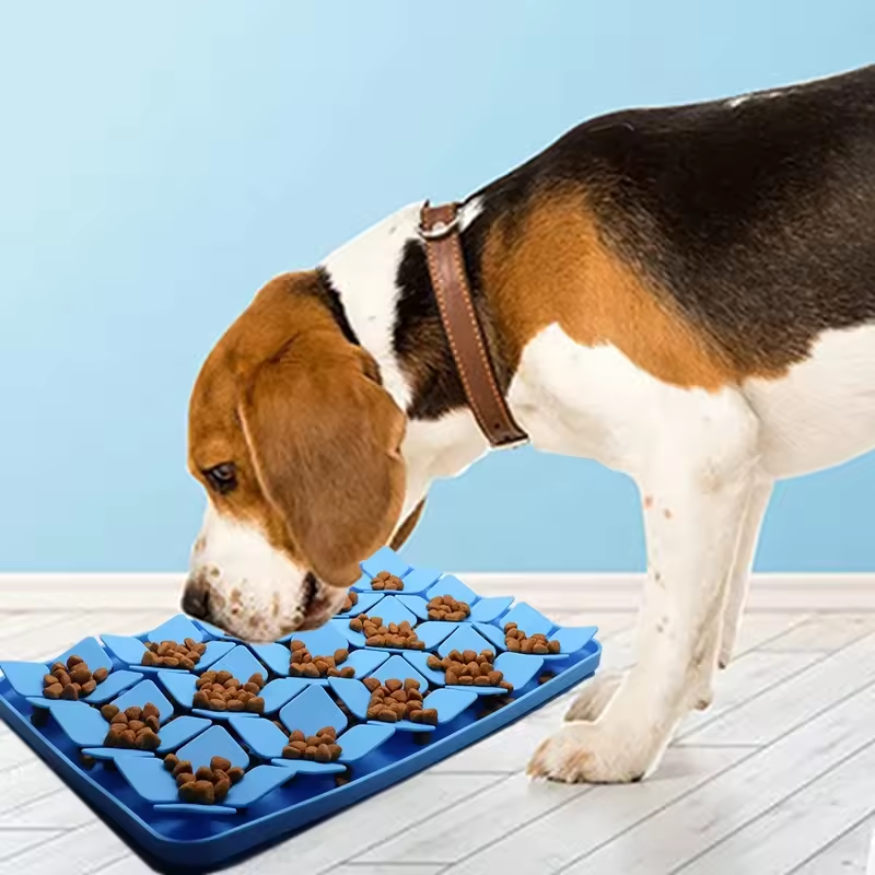 Square Flower Snuffle Mat(M size)