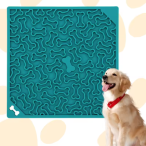 Bone-pattern Lick Mat