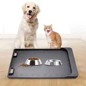 Pet Food Mat With Pocket