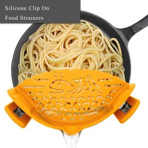 Silicone Clip On Food Strainers