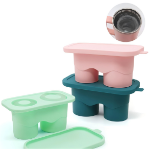 2-in-1 Silicone Ice Cube Tray