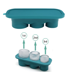 3-in-1 Silicone Ice Cube Tray