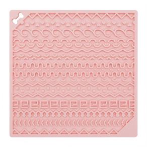 Wave-pattern Lick Mat